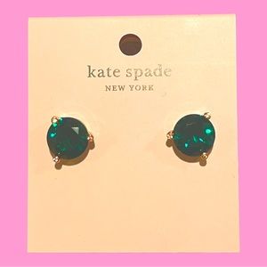 Brand New - Kate Spade earrings with KS carry bag
